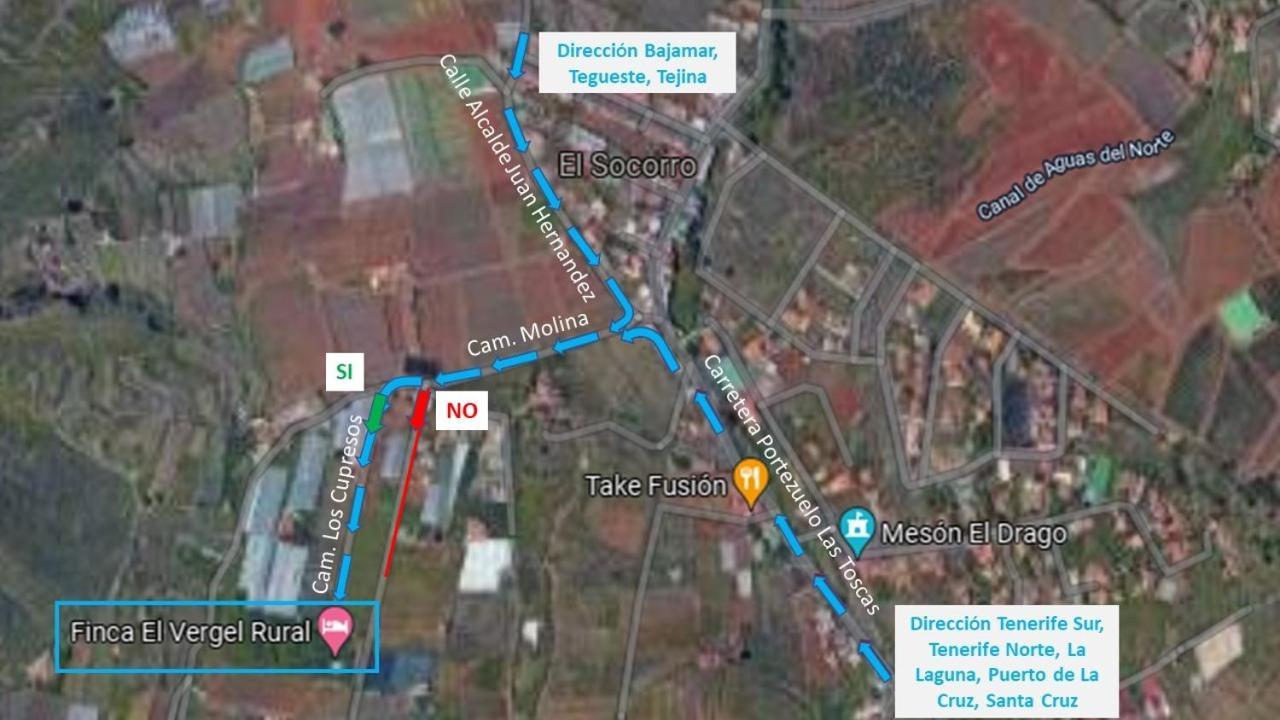 Finca El Vergel Rural Tegueste Екстер'єр фото